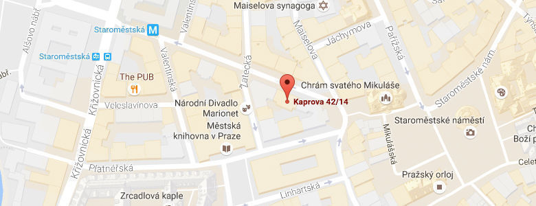 Kaprova 42/14, 110 00 Praha 1